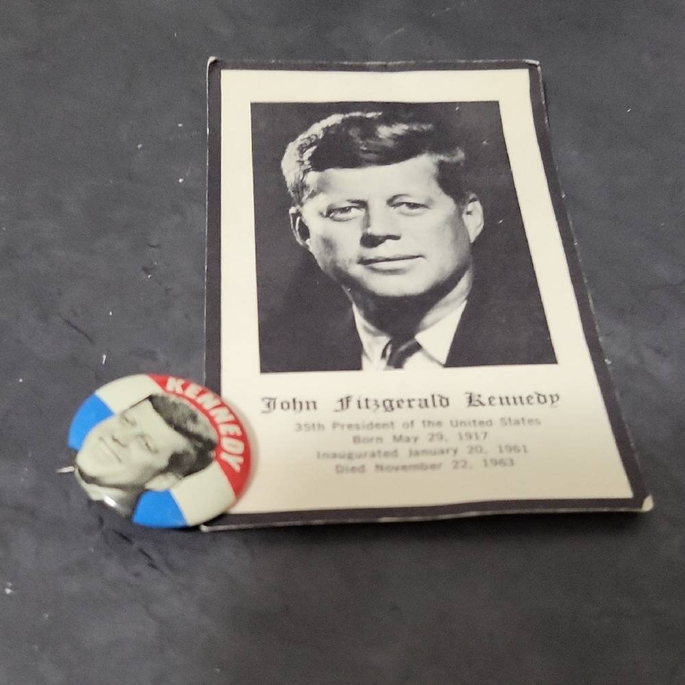 Vintage John F. Kennedy Memorabilia Set
